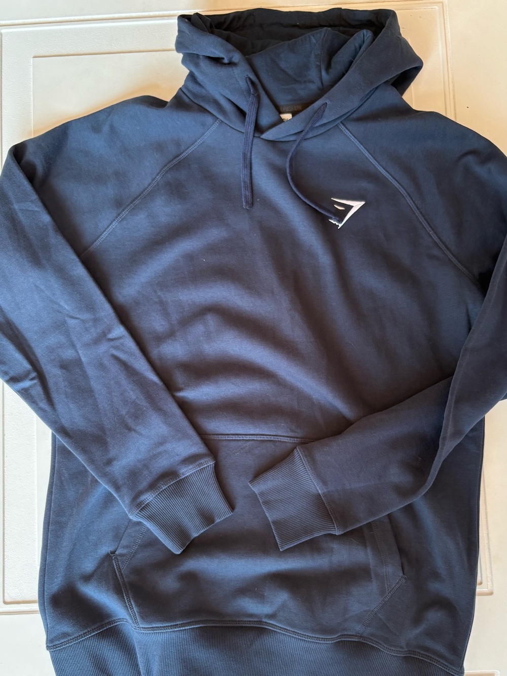 Gymshark Men’s Hoodie Sweatshirt Navy Blue Size Medium